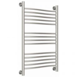 Полотенцесушитель водяной Сунержа Флюид+ 071-0222-8050, высота 80, ширина 50 см, универсальное подключение, цвет сатин