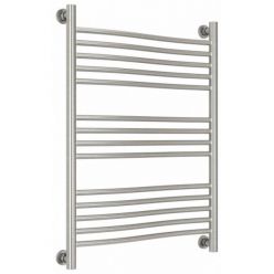 Полотенцесушитель водяной Сунержа Флюид+ 071-0222-8060, высота 80, ширина 60 см, универсальное подключение, цвет сатин