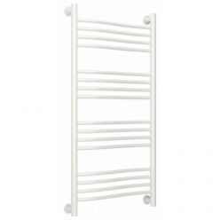 Полотенцесушитель водяной Сунержа Флюид+ 12-0222-1050, высота 100, ширина 50 см, универсальное подключение, цвет белый