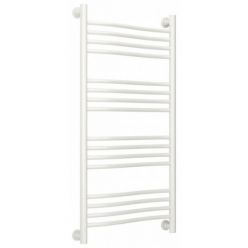 Полотенцесушитель водяной Сунержа Флюид+ 12-0222-1050, высота 100, ширина 50 см, универсальное подключение, цвет белый