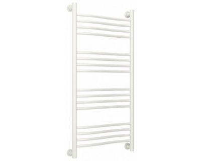 Полотенцесушитель водяной Сунержа Флюид+ 12-0222-1050, высота 100, ширина 50 см, универсальное подключение, цвет белый