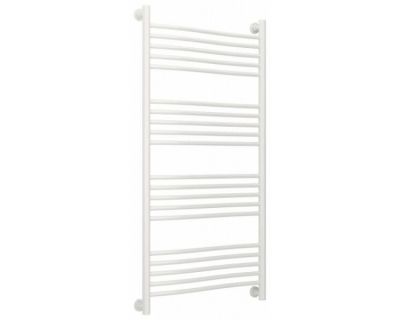Полотенцесушитель водяной Сунержа Флюид+ 12-0222-1260, высота 120, ширина 60 см, универсальное подключение, цвет белый