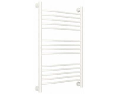 Полотенцесушитель водяной Сунержа Флюид+ 12-0222-8050, высота 80, ширина 50 см, универсальное подключение, цвет белый