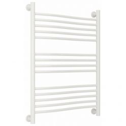 Полотенцесушитель водяной Сунержа Флюид+ 12-0222-8060, высота 80, ширина 60 см, универсальное подключение, цвет белый