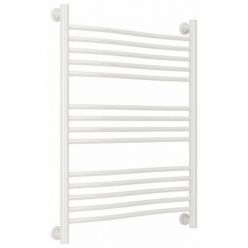 Полотенцесушитель водяной Сунержа Флюид+ 12-0222-8060, высота 80, ширина 60 см, универсальное подключение, цвет белый