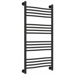 Полотенцесушитель водяной Сунержа Флюид+ 15-0222-1050, высота 100, ширина 50 см, универсальное подключение, цвет тёмный титан муар