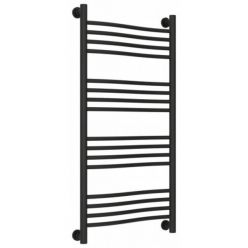 Полотенцесушитель водяной Сунержа Флюид+ 15-0222-1050, высота 100, ширина 50 см, универсальное подключение, цвет тёмный титан муар