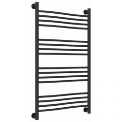 Полотенцесушитель водяной Сунержа Флюид+ 15-0222-1060, высота 100, ширина 60 см, универсальное подключение, цвет тёмный титан муар