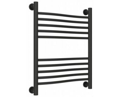 Полотенцесушитель водяной Сунержа Флюид+ 15-0222-6050, высота 60, ширина 50 см, универсальное подключение, цвет тёмный титан муар