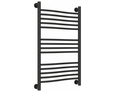 Полотенцесушитель водяной Сунержа Флюид+ 15-0222-8050, высота 80, ширина 50 см, универсальное подключение, цвет тёмный титан муар