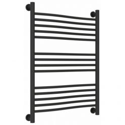 Полотенцесушитель водяной Сунержа Флюид+ 15-0222-8060, высота 80, ширина 60 см, универсальное подключение, цвет тёмный титан муар