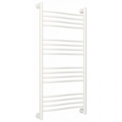 Полотенцесушитель водяной Сунержа Флюид+ 30-0222-1050, высота 100, ширина 50 см, универсальное подключение, цвет матовый белый