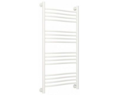 Полотенцесушитель водяной Сунержа Флюид+ 30-0222-1050, высота 100, ширина 50 см, универсальное подключение, цвет матовый белый