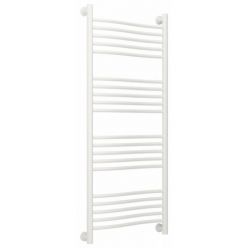 Полотенцесушитель водяной Сунержа Флюид+ 30-0222-1250, высота 120, ширина 50 см, универсальное подключение, цвет матовый белый