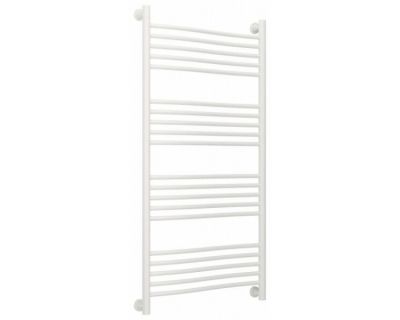 Полотенцесушитель водяной Сунержа Флюид+ 30-0222-1260, высота 120, ширина 60 см, универсальное подключение, цвет матовый белый