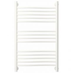 Полотенцесушитель водяной Сунержа Флюид+ 30-0222-8050, высота 80, ширина 50 см, универсальное подключение, цвет матовый белый