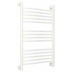 Полотенцесушитель водяной Сунержа Флюид+ 30-0222-8050, высота 80, ширина 50 см, универсальное подключение, цвет матовый белый