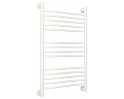 Полотенцесушитель водяной Сунержа Флюид+ 30-0222-8050, высота 80, ширина 50 см, универсальное подключение, цвет матовый белый
