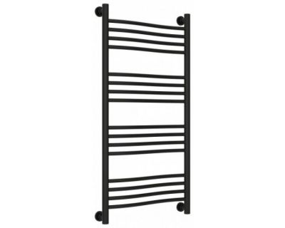 Полотенцесушитель водяной Сунержа Флюид+ 31-0222-1050, высота 100, ширина 50 см, универсальное подключение, цвет матовый черный