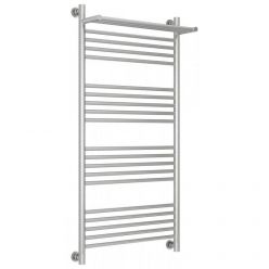 Полотенцесушитель водяной Сунержа Богема+ 071-0223-1260, высота 120 см, ширина 60 см, универсальное подключение, с полкой, цвет сатин