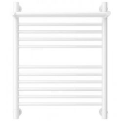 Полотенцесушитель водяной Сунержа Богема+ 12-0223-6050, высота 60 см, ширина 50 см, универсальное подключение, с полкой, цвет белый