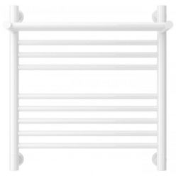 Полотенцесушитель водяной Сунержа Богема+ 12-0223-5050, высота 50 см, ширина 50 см, универсальное подключение, с полкой, цвет белый