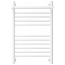 Полотенцесушитель водяной Сунержа Богема+ 12-0223-6040, высота 60 см, ширина 40 см, универсальное подключение, с полкой, цвет белый