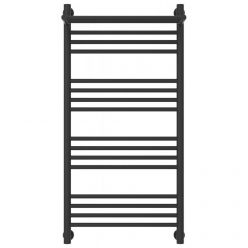 Полотенцесушитель водяной Сунержа Богема+ 15-0223-1050, высота 100 см, ширина 50 см, универсальное подключение, с полкой, цвет тёмный титан муар