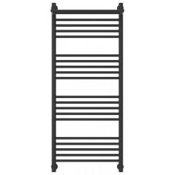 Полотенцесушитель водяной Сунержа Богема+ 15-0223-1250, высота 120 см, ширина 50 см, универсальное подключение, с полкой, цвет тёмный титан муар