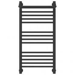 Полотенцесушитель водяной Сунержа Богема+ 15-0223-8040, высота 80 см, ширина 40 см, универсальное подключение, с полкой, цвет тёмный титан муар