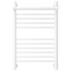 Полотенцесушитель водяной Сунержа Богема+ 30-0223-6040, высота 60 см, ширина 40 см, универсальное подключение, с полкой, цвет матовый белый