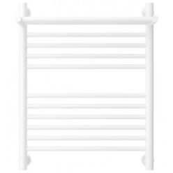 Полотенцесушитель водяной Сунержа Богема+ 30-0223-6050, высота 60 см, ширина 50 см, универсальное подключение, с полкой, цвет матовый белый