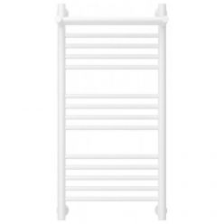 Полотенцесушитель водяной Сунержа Богема+ 30-0223-8040, высота 80 см, ширина 40 см, универсальное подключение, с полкой, цвет матовый белый