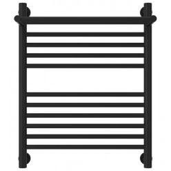 Полотенцесушитель водяной Сунержа Богема+ 31-0223-6050, высота 60 см, ширина 50 см, универсальное подключение, с полкой, цвет матовый черный