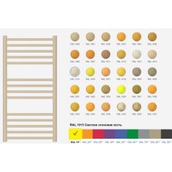 Полотенцесушитель водяной Сунержа Модус 1015-0250-6050, высота 60 см, ширина 50 см, универсальное подключение, цвет светлая слоновая кость