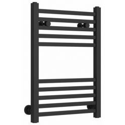 Полотенцесушитель водяной Сунержа Модус 15-0250-6040, высота 60 см, ширина 40 см, универсальное подключение, цвет тёмный титан муар