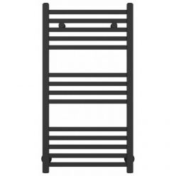 Полотенцесушитель водяной Сунержа Модус 15-0250-8040, высота 80 см, ширина 40 см, универсальное подключение, цвет тёмный титан муар