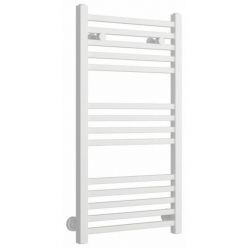Полотенцесушитель водяной Сунержа Модус 30-0250-8040, высота 80 см, ширина 40 см, универсальное подключение, цвет матовый белый