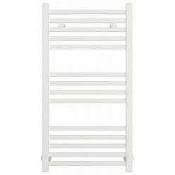 Полотенцесушитель водяной Сунержа Модус 30-0250-8040, высота 80 см, ширина 40 см, универсальное подключение, цвет матовый белый