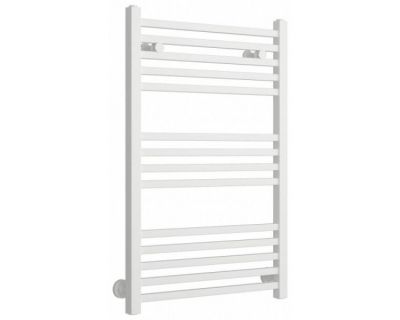 Полотенцесушитель водяной Сунержа Модус 30-0250-8050, высота 80 см, ширина 50 см, универсальное подключение, цвет матовый белый