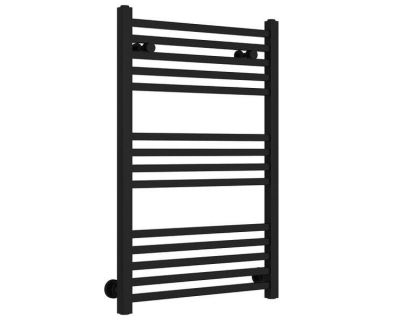 Полотенцесушитель водяной Сунержа Модус 31-0250-8050, высота 80 см, ширина 50 см, универсальное подключение, цвет матовый черный