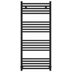 Полотенцесушитель водяной Сунержа Модус 31-0250-1250, высота 120 см, ширина 50 см, универсальное подключение, цвет матовый черный