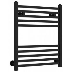 Полотенцесушитель водяной Сунержа Модус 31-0250-6050, высота 60 см, ширина 50 см, универсальное подключение, цвет матовый черный