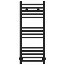 Полотенцесушитель водяной Сунержа Модус 31-0250-8030, высота 80 см, ширина 30 см, универсальное подключение, цвет матовый черный