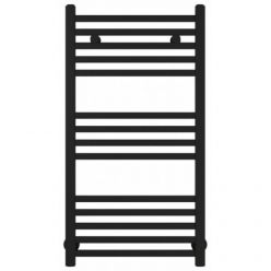 Полотенцесушитель водяной Сунержа Модус 31-0250-8040, высота 80 см, ширина 40 см, универсальное подключение, цвет матовый черный