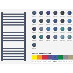 Полотенцесушитель водяной Сунержа Модус 5000-0250-1030, высота 100 см, ширина 30 см, универсальное подключение, цвет фиолетово-синий