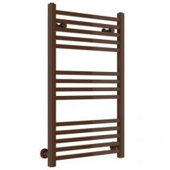 Полотенцесушитель водяной Сунержа Модус 8011-0250-8050, высота 80 см, ширина 50 см, универсальное подключение, цвет орехово-коричневый