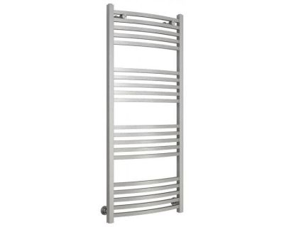 Полотенцесушитель водяной Сунержа Аркус 071-0251-1250, высота 120 см, ширина 50 см, универсальное подключение, цвет сатин