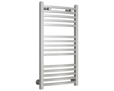 Полотенцесушитель водяной Сунержа Аркус 071-0251-8040, высота 80 см, ширина 40 см, универсальное подключение, цвет сатин