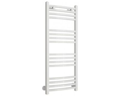 Полотенцесушитель водяной Сунержа Аркус 12-0251-1040, высота 100 см, ширина 40 см, универсальное подключение, цвет белый